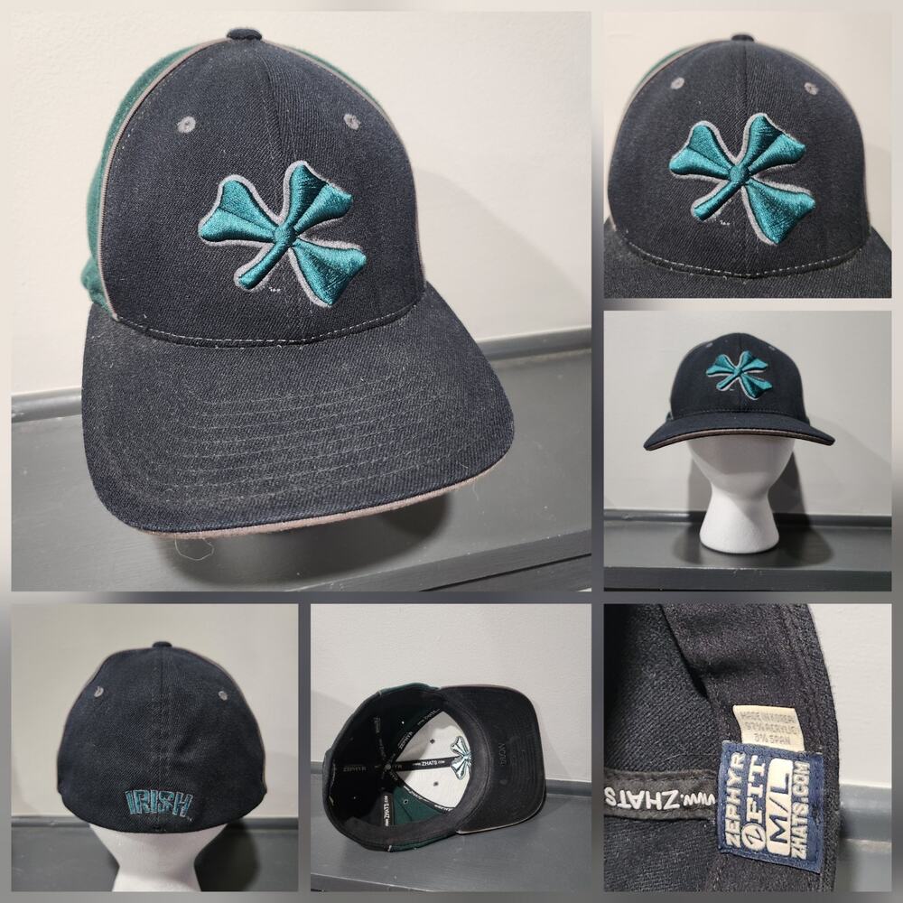 VTG Notre Dame University Fighting Irish Zephyr M Medium L Large NCAA Hat Cap